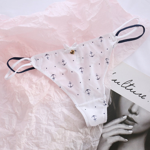 Classic Mesh Thongs - Anchor