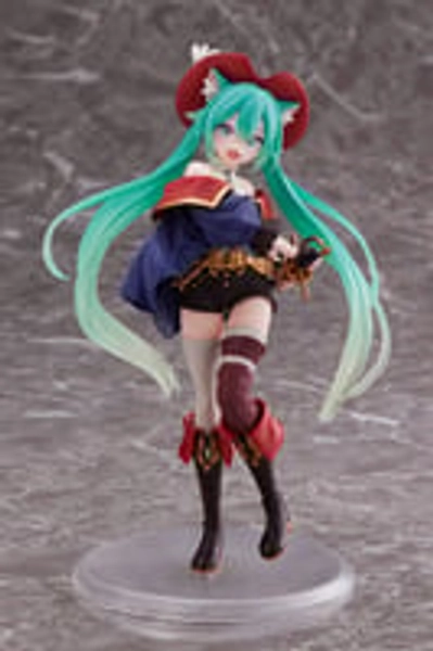 Hatsune Miku - Hatsune Miku Wonderland Prize Figure (Puss in Boots Ver.) | Crunchyroll store