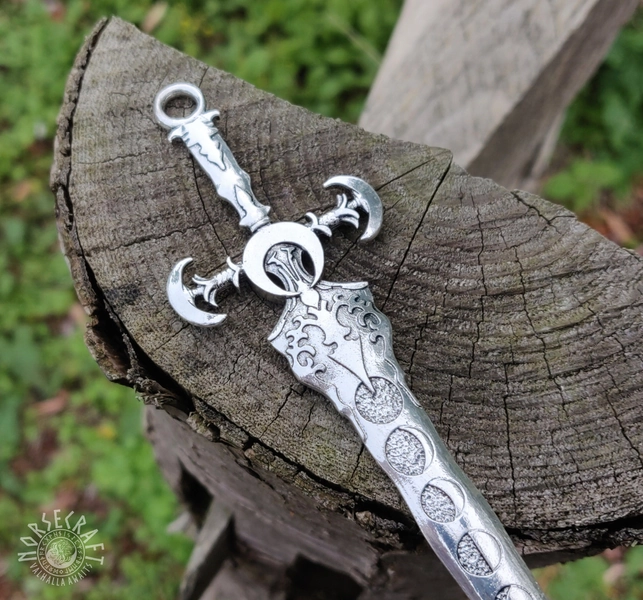 Lunar Phase Moon Hair Pin