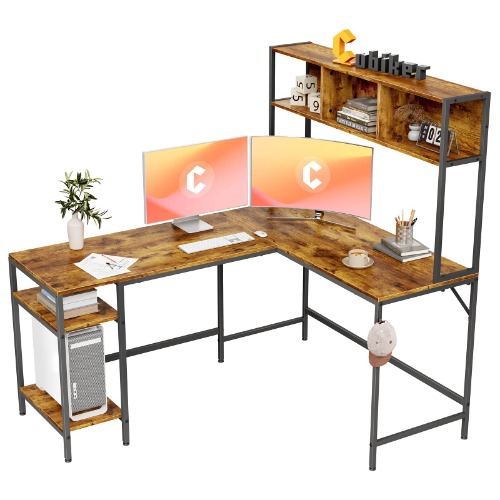 L shaped desk