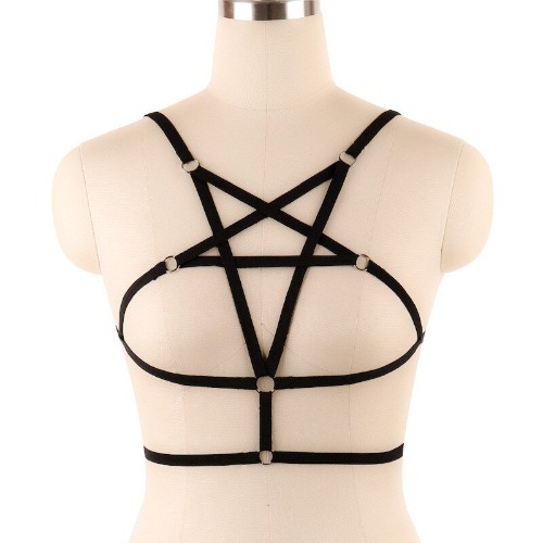 Goth Black Alternative Harness