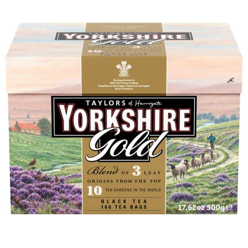 Taylors of Harrogate Yorkshire Gold, 160 Teabags - 160 Count (Pack of 1)