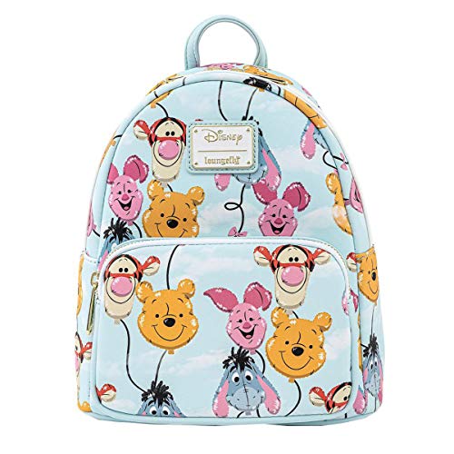 Loungefly Disney Winnie the Pooh Balloon Friends Womens Double Strap Shoulder Bag Purse - Loungefly - Multi