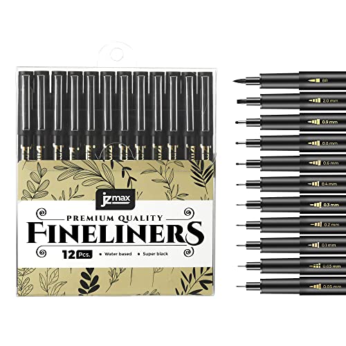 12 Pack Fineliners (For the Book Of Subs!!)