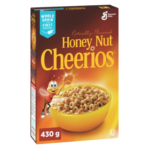 Cheerios Honey Nut Cereal Naturally Flavoured, 430g ( Packaging may vary ) - 430 g (Pack of 1) 1