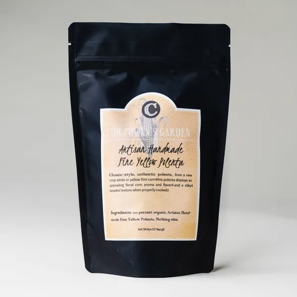 Artisan Handmade Fine Yellow Polenta by Dr. Cowan's Garden