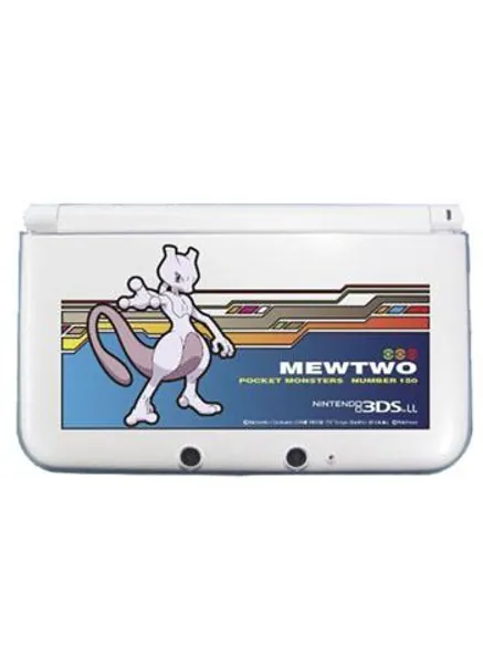 Pokemon - Mewtwo 3DS XL / 3DS LL Hard Cover Faceplate Protector Skin Accessory for Nintendo [Ship in 3 to 5 Days]