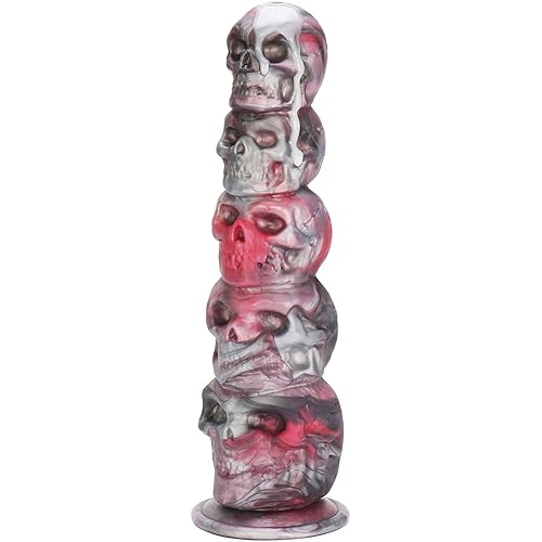 11.8 Inch Huge Skull Dildo