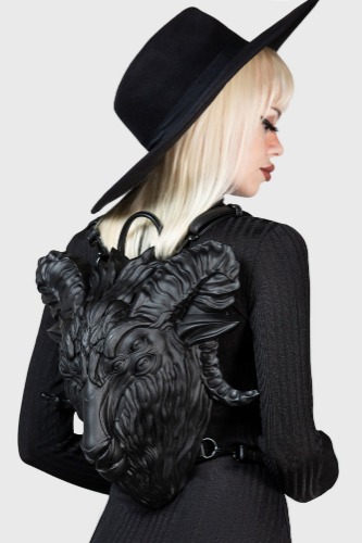 Doomrider Backpack | One Size / Black / 100% PU