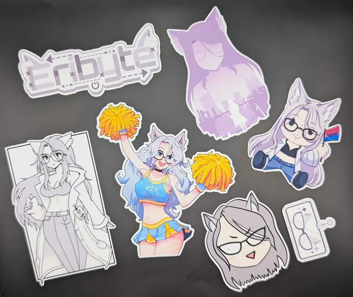 EribyteVT Exclusive Sticker Pack