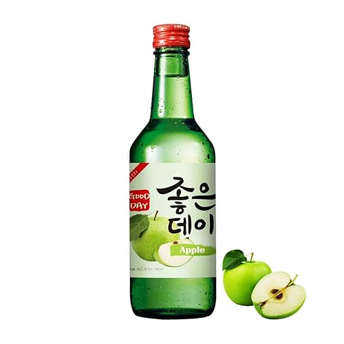 Korean Good Day Apple Korean Noju Juice Beverage Drinks Mixer 12.1 fl oz (360ml) - (Pack of 3)