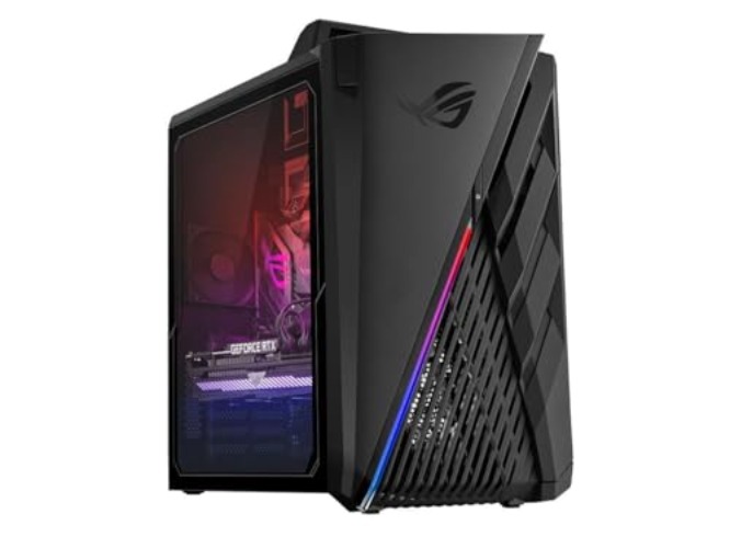 2023 ROG Strix GA35CA Gaming Desktop PC, Factory Overclocked Intel Core i9-13900KF, NVIDIA GeForce RTX 4080, 1TB SSD Gen 4 + 2TB HDD, 32GB DDR5 RAM, Windows 11, G35CA-XB989,Black - Core i9 | RTX 4080