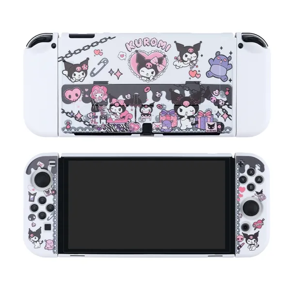 Cute Switch Covers Kawaii White Cute Switch Case - Switch OLED