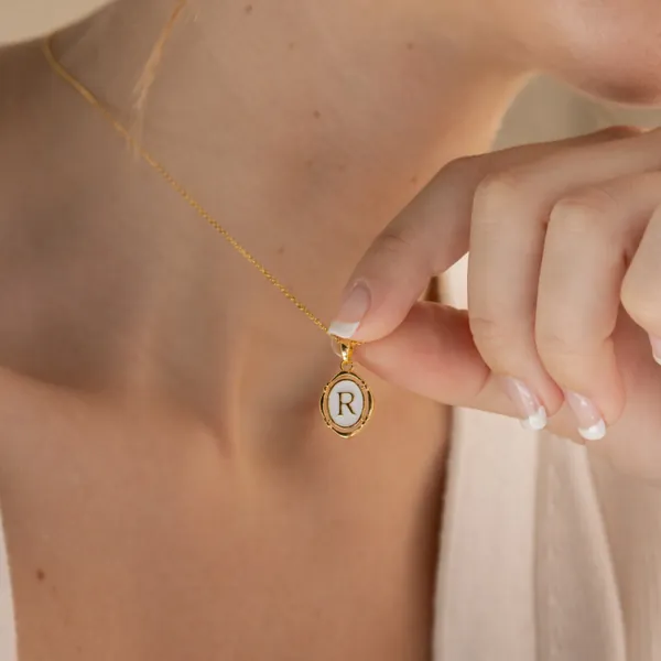 Initial Pendant Necklace 