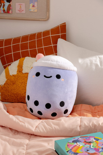 Lavender Boba Tea Mochi Plush 