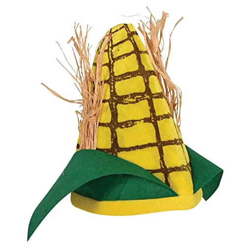 Plush Corn Cob Hat - Farm - Corn Cob
