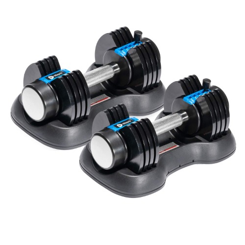 Lifepro Adjustable Dumbbell 25lb (5lb, 10lb, 15lb, 20lb, 25lb). 5-in-1 Dumbbells Adjustable Weights for Men and Women. Dumbbell Adjustable Free Weights Plates and Rack.Dumbbells Set of 2.