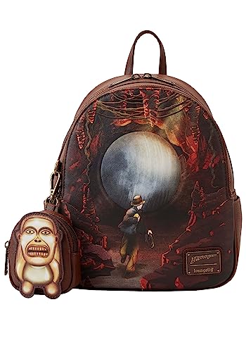 Indiana Jones Raiders of the Lost Ark Mini Backpack with Coin Purse - One Size