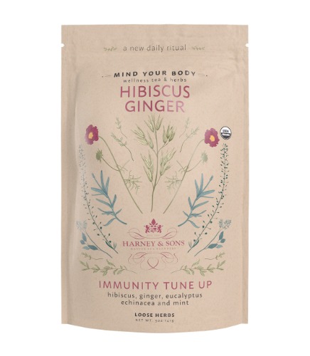 Organic Hibiscus Ginger | Loose / 5 oz. Bag