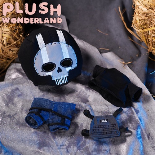 【Consignment Sales】PLUSH WONDERLAND Game Call of Duty: Modern Warfare II John "Soap" MacTavish / Simon "Ghost" Riley Plushies Cotton Doll FANMADE | Simon "Ghost" Riley / Clothes Only-No Doll-PRESALE