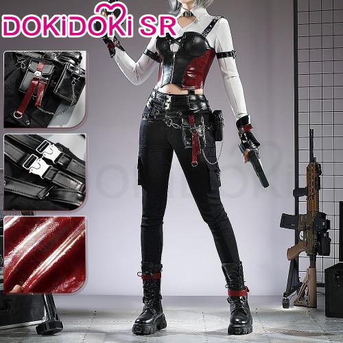 DokiDoki-SR Game Love and Deepspace Cosplay Protagonist Costume Deepspace Hunter Outfit | M-Order Processing Time Refer to Description Page