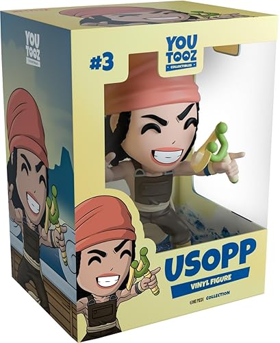 Youtooz One Piece Usopp 4.5", Usopp Vinyl Figure, Collectible Usopp from One Piece by Youtooz One Piece Collection - Usopp