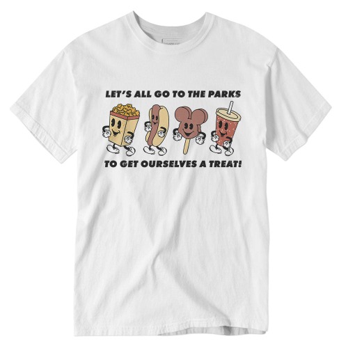 Let's All Go to the Parks Tee | 2XL