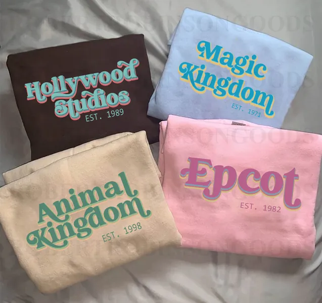 Disney Vintage Shirt, Disney Retro Shirt, Vintage Walt Disney World Shirt, Magic Kingdom, Epcot, Animal Kingdom, Hollywood Studios