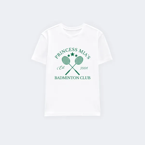 Princess Mia's Badminton Club Tee