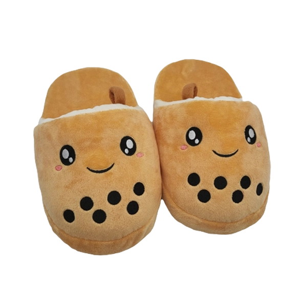 Boba Plush Slippers (2 Colors)