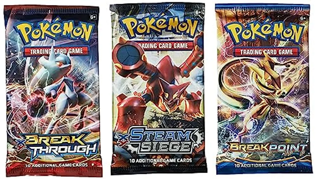 Pokemon TCG: 3 Booster Packs – 30 Cards Total| Value Pack includes 3 Booster Packs of Random Cards | 100% Authentic Branded Pokemon Expansion Packs | Random Chance at Rares & Holofoils