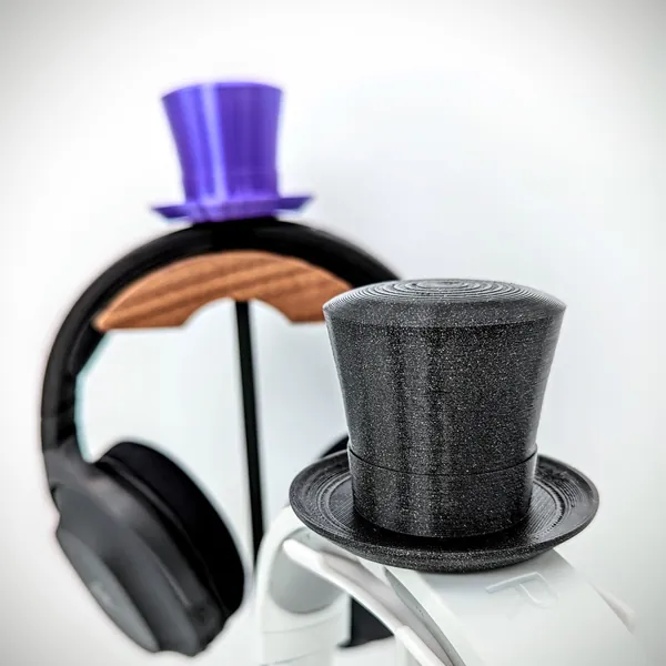 Top Hat Headphone Attachment, Headset Ears, PC Gaming Accessories, Horns for Headphones