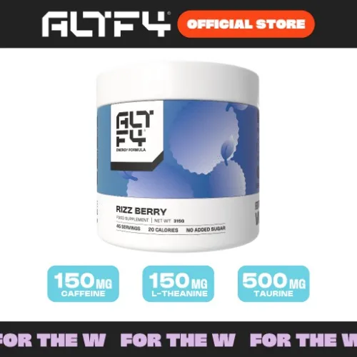 ALTF4 Rizz Berry Energy Formula (Tub) (315g)