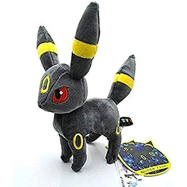 Eevee Evolution Umbreon Anime Animals Plush Plushies Stuffed Doll 8" - 