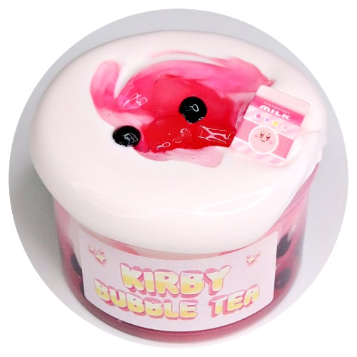 Kirby Bubble Tea Slime | w/o charm