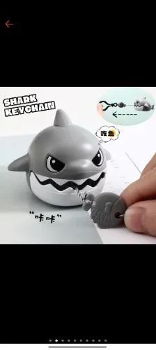 Shark Keychain 