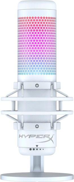 HyperX Quadcast S Wired Multi-Pattern USB Electret Condenser Microphone For PC/MAC/PS5/PS4 (White) | Default Title