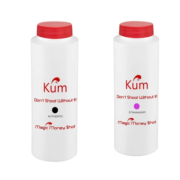 Magic Money Shot Kum: Synthetic Semen/Fake Cum Jizz (Authentic + Strawberry, 8oz), White, Brandcolorsize