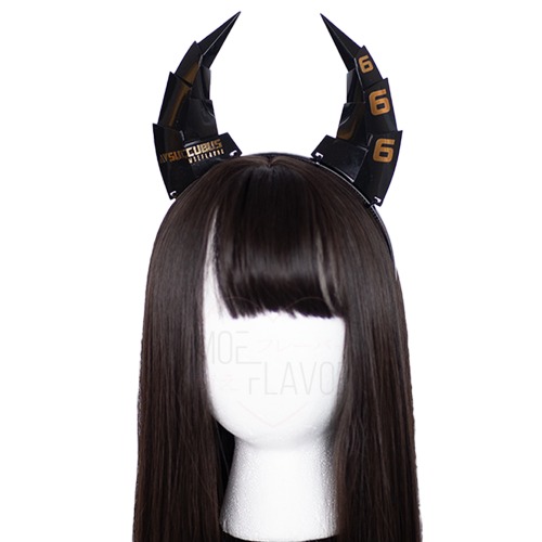 Throne | Meowycake | Cyber Succubus Headband - Black