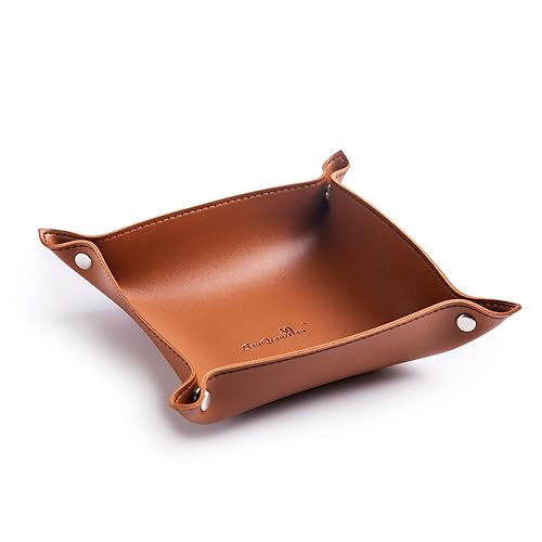 SANQIANWAN Leather Tray