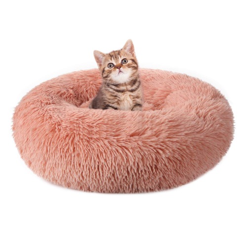 pink pet bed