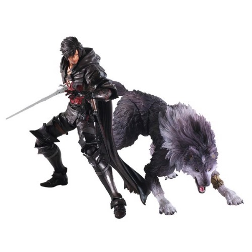 Final Fantasy XVI - Clive Rosfield and Torgal Bring Arts Action Figures - Toys and Collectibles - EB Games Australia