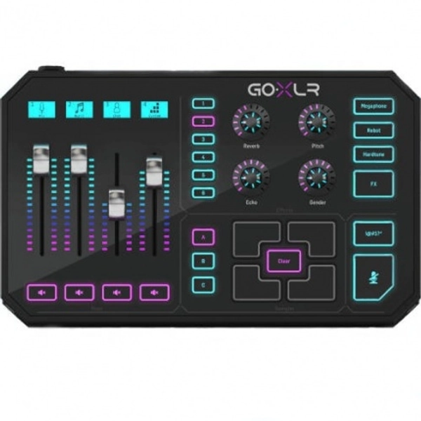 TC-Helicon GoXLR Online Broadcaster Platform with Mixer and Effects 