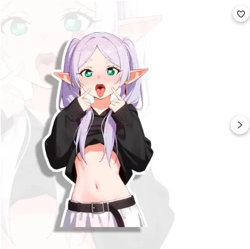 Frieren - Sticker Ahegao Sticker