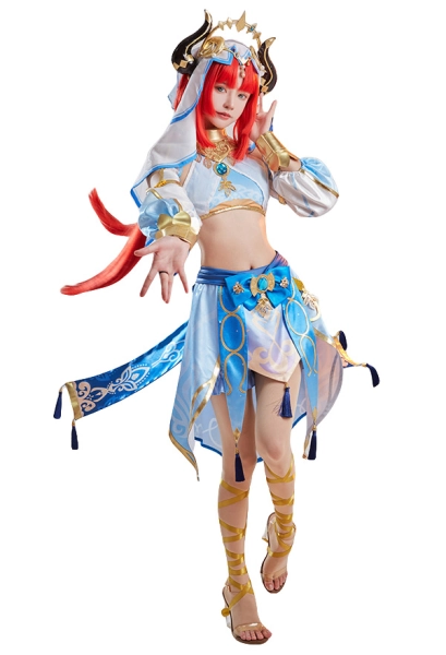 Genshin Impact Nilou Cosplay Costume Dance Dress