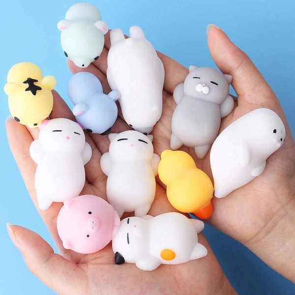 5 Pack Squishy Mochi Custom Design Cute Fidget Squishies UK Christmas School sensory