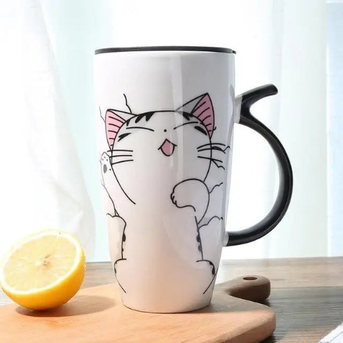 Neko Atsume Travel Mugs and Thermos for Cosparty Enthusiasts - Little Paw Kitty