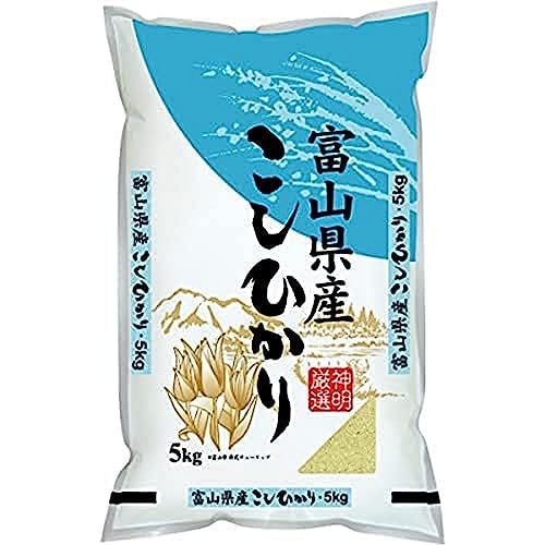 Toyama Koshihikari Japanese Rice 5 kg - Single