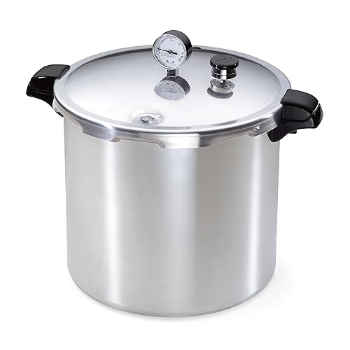 Presto 01781 Pressure Canner and Cooker, 23 qt, Silver - 23 qt Canner
