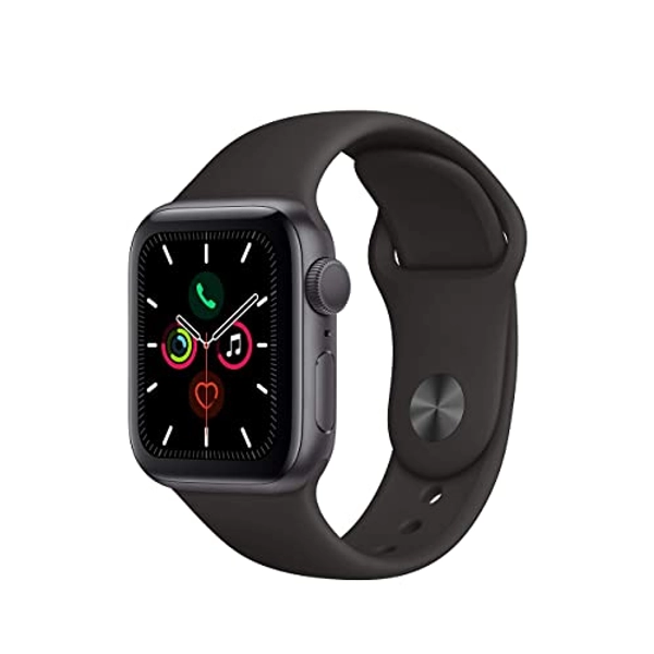 Apple Watch Series 5 (GPS, 44mm) - Space Gray Aluminum Case with Black Sport Band